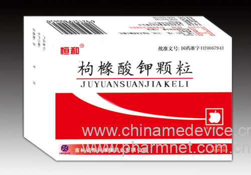 枸橼酸钾颗粒